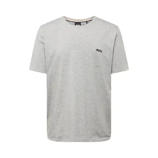 BOSSvoor Mannen. 50515391 Mix&Match T-shirt Grijs (L), Homewear, Katoen, Korte Mouwen