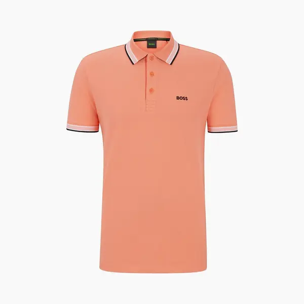 Hugo Boss Men's Polo Shirt - Orange - Size, 40 thumbnail