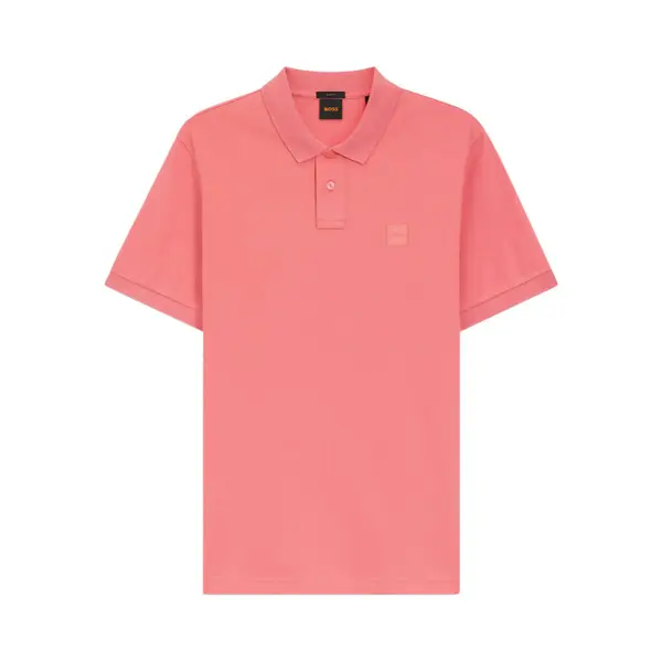 Boss For Man. 50507803 Slim Fit Polo Shirt Red Pink (Xl), Casual, Cotton, Short Sleeve thumbnail
