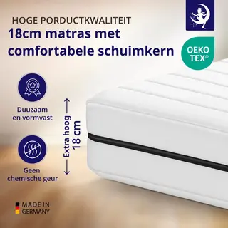 Mister Sandman – Koudschuim Matras – 80×200 Cm – 18 Cm – Stevig