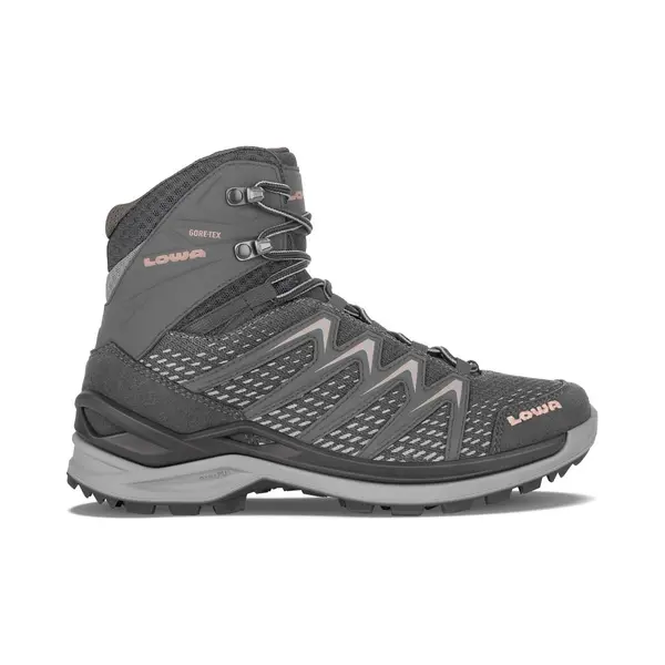 Lowa Innox Pro Gtx Mid Hoge Wandelschoen Dames Anthracite/Rose 5 thumbnail