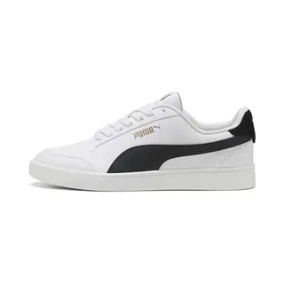 Puma Puma Shuffle Unisex Sneakers - Puma White-Puma Black-Puma Team Gold