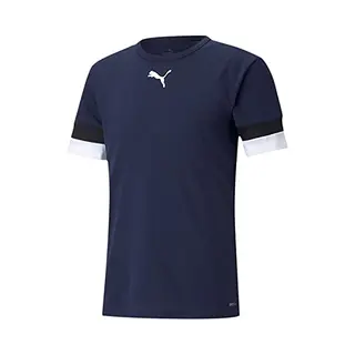 Puma Functioneel Shirt 'TeamRise' Donkerblauw / Zwart / Wit