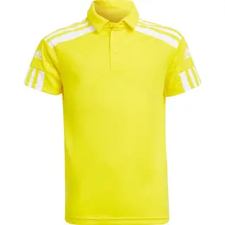 Adidas Unisex Kinder Squadra 21 Polo Shirt, Team Yellow / White, 5-6 Years