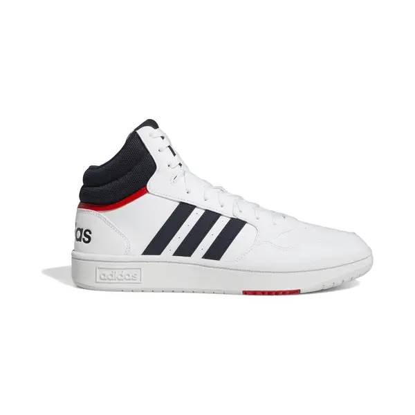 Adidas Sportswear Hoops 3.0 Mid Classic Vintage Schoenen - Unisex - Wit thumbnail