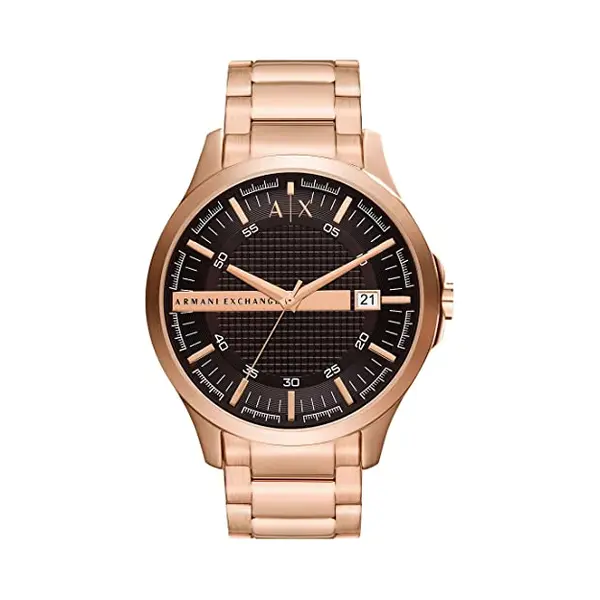 Armani Exchange Watch For Men, Quartz Movement And 46mm Case Size With Stainless Steel, Leather Or Silicone Strap thumbnail