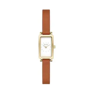 Skagen, Horloge, Hagen Micro, Goud, (Analoog Horloge, 30 mm)
