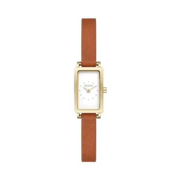 Skagen, Horloge, Hagen Micro, Goud, (Analoog Horloge, 30 mm) thumbnail