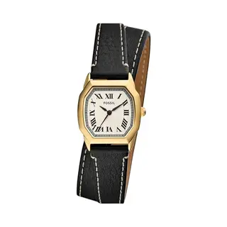 Fossil Analoog Horloge 'Harlow' Goud / Zwart