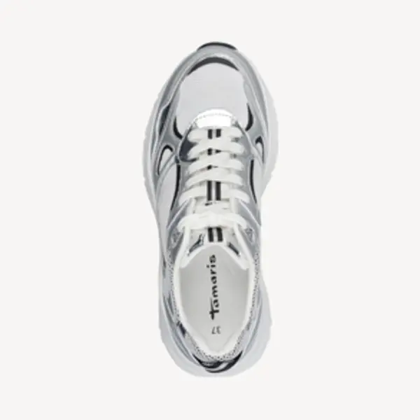 Tamaris Sneakers Laag Lichtbeige / Rose-goud / Rosé / Wit thumbnail