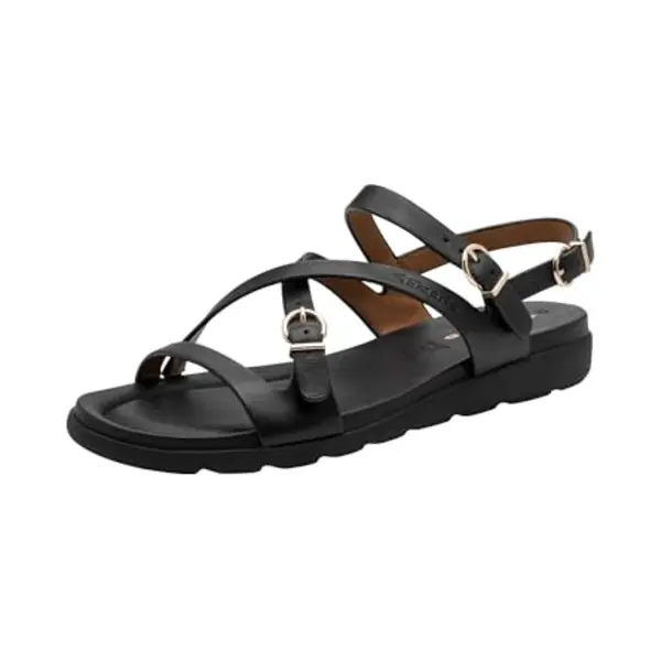 Tamaris Sandales Plates Pour Femme 1-28231-46 - Noir - 38 Eu thumbnail