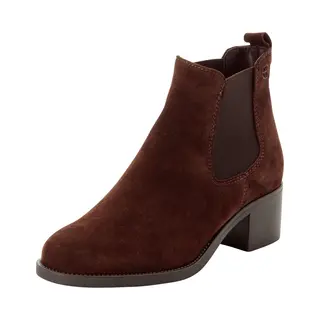 Tamaris Leather Chelsea boot Unisex Brown