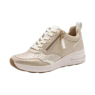 Tamaris, Vrouwen, Sneakers, Comfort Veterschoenen Laag Veterschoenen Laag - Beige - Maat 42, Beige, (42)