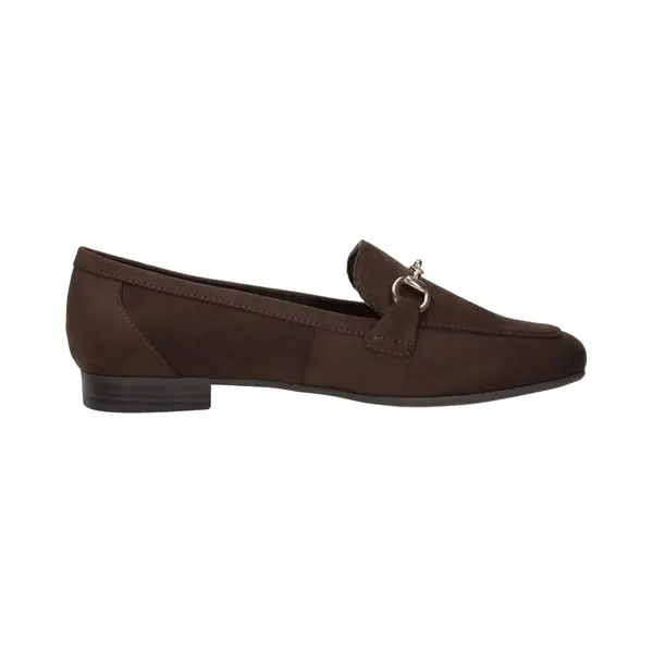 Marco Tozzi Sopi Serina Chocolate Brown Womens Loafers 24212-42-317 In A Plain Textile In Size 41 thumbnail