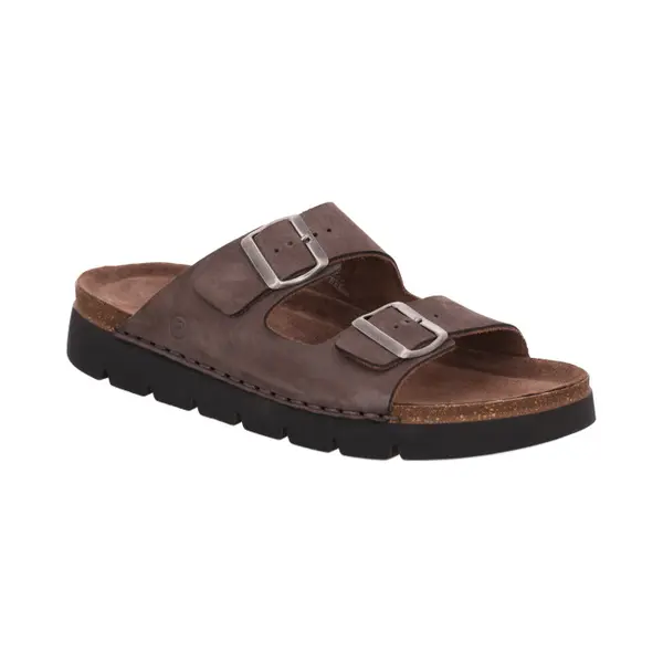Rohde 6703 71 Slippers Bruin Nubuck Heren - Bruin - 43 thumbnail