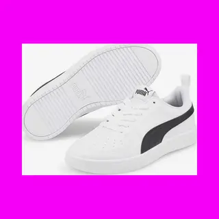 Puma 384311 Rickie Jr Schoenen Wit Eu 39 Jongens, Meisjes