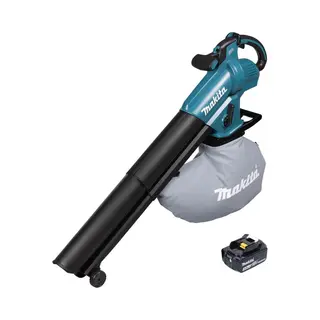Makita Dub 187 F Akku Laubbläser Und Laubsauger 18 V Brushless + 1x Akku 3, 0 Ah - Ohne Ladegerät