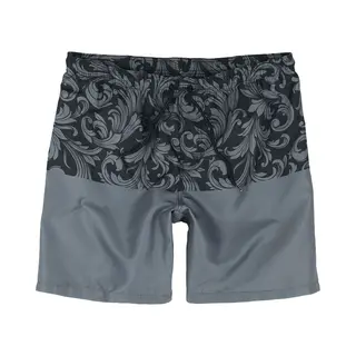 Black Premium By Emp Ornament Print Swim Shorts Swim Shorts Black