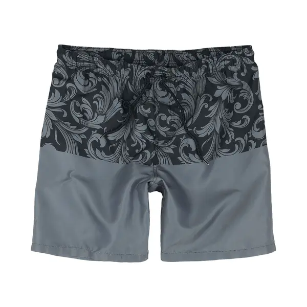 Black Premium By Emp Ornament Print Swim Shorts Swim Shorts Black thumbnail