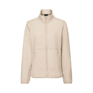 Jack Wolfskin Lite Curl Fz W Dames Outdoorjas-oyster