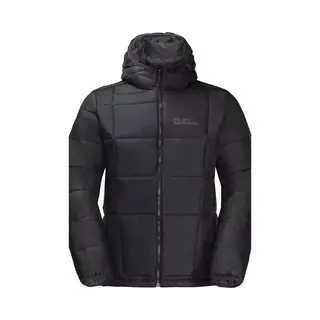 Jack Wolfskin Herren Bergland Ins Hoody M Jacket, Schwarz, L Eu