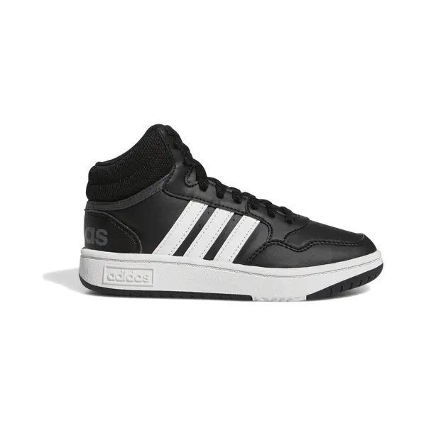 Adidas Sportswear Hoops Mid Schoenen - Kinderen - Zwart thumbnail