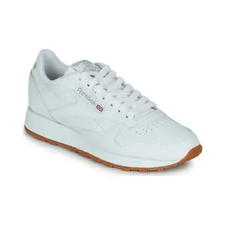 Reebok Men's Classic Leather Sneakers, Footwear White/Pure Grey3/Reebok Gum3, 8 Uk