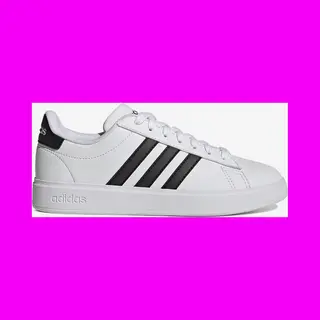 Adidas Grand Court 2.0 Shoes Black White Women - 38