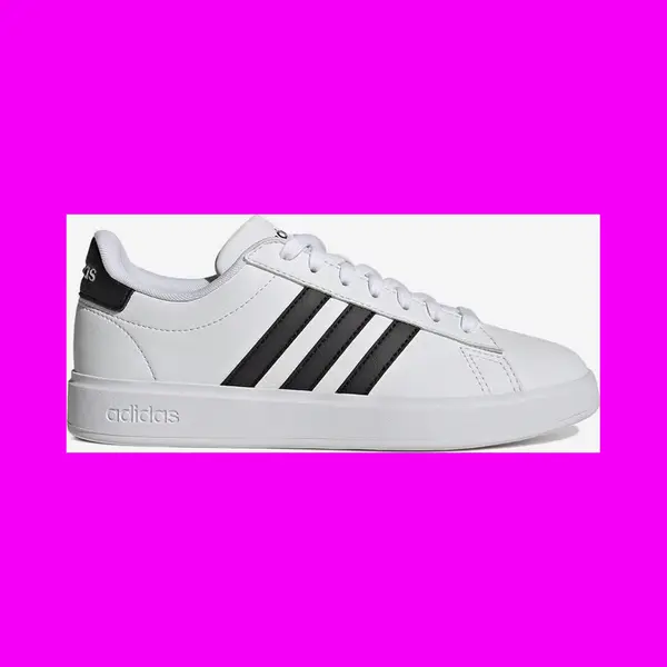 Adidas Grand Court 2.0 Shoes Black White Women - 38 thumbnail