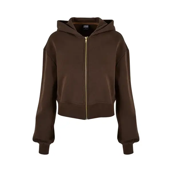 Urban Classics Ladies Short Oversized Zip Jacket thumbnail