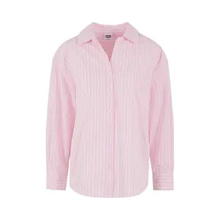 Oversized Striped Shirt For Women Urban Classics Oversized Striped