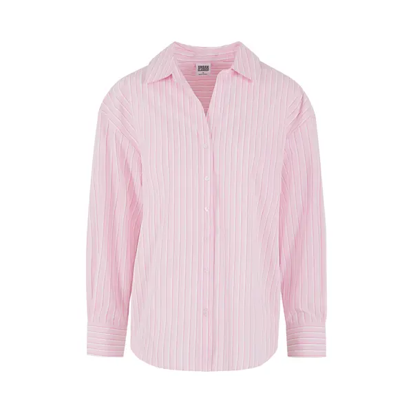 Oversized Striped Shirt For Women Urban Classics Oversized Striped thumbnail