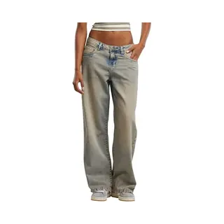 Hüftjeans Damen Urban Classics Baggy Fit