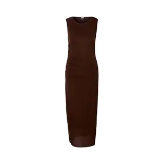 Women's Long Dress Urban Classics Ruffled Mesh