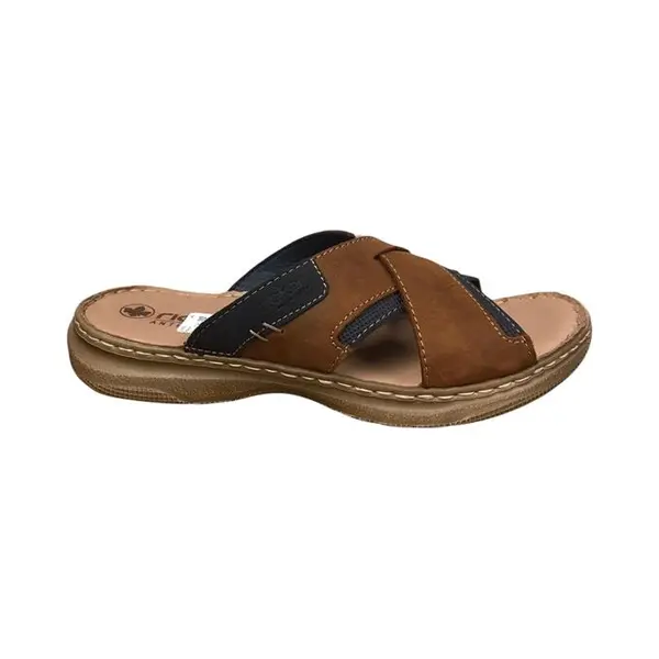 Rieker -Heren - Cognac/caramel - Pantoffels & Slippers - Maat 43 thumbnail