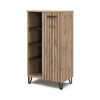 Vicco Amber Dressoir, 60, 2 X 110 Cm, Met 1 Deur, Bruin