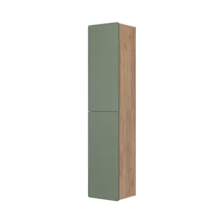 Vicco Izan Hoge Kasten – 36.6 X 171.6 Cm Groen/gouden Eik