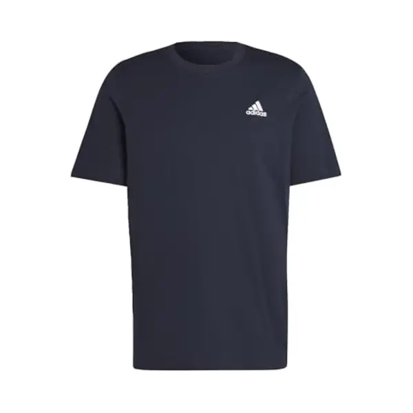 Adidas Men's Essentials Single Jersey Embroidered Small Logo T Shirt, Legend Ink, Xl Uk thumbnail