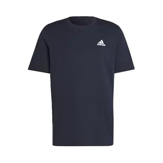 Adidas Heren T-shirt Essentials Single Jersey Geborduurd Small Logo Tee, Legend Ink, S