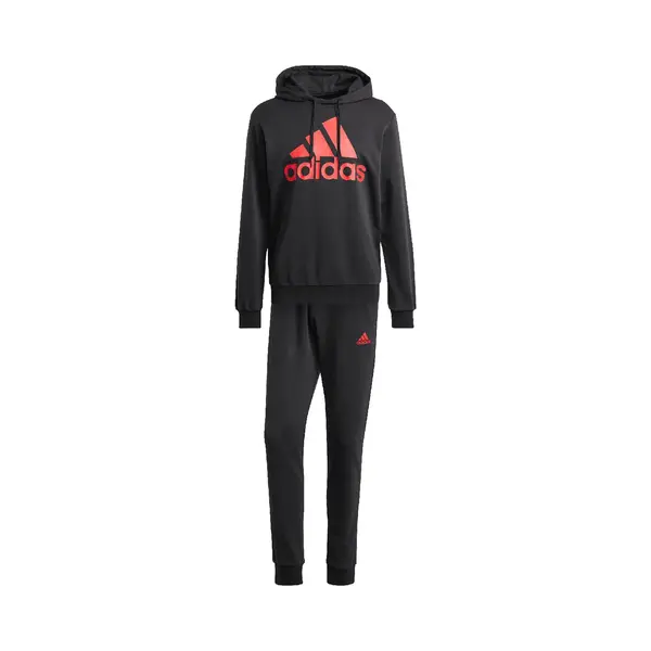 Adidas Trainingspak Heren Big Logo Terry Track Suit Zwart - Maat S thumbnail