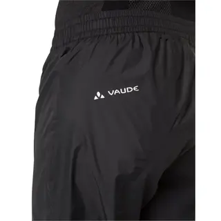 Vaude Herren Men's Drop Pants Ii Regenhose, Black/Black, M