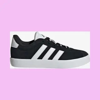Adidas Vl Court 3.0 Shoes Jet Black White Kids - 38(2/3)
