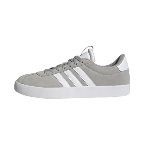 Adidas Women's Vl Court 3.0 Shoes, Grey Two/Cloud White/Silver Metallic, 5 Uk thumbnail