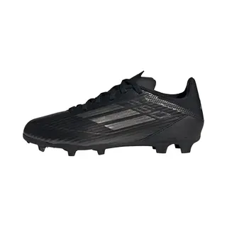Adidas Unisex Kinder F50 League Football Boots Firm Ground, Core Black/Iron Metallic/Gold, 28 Eu