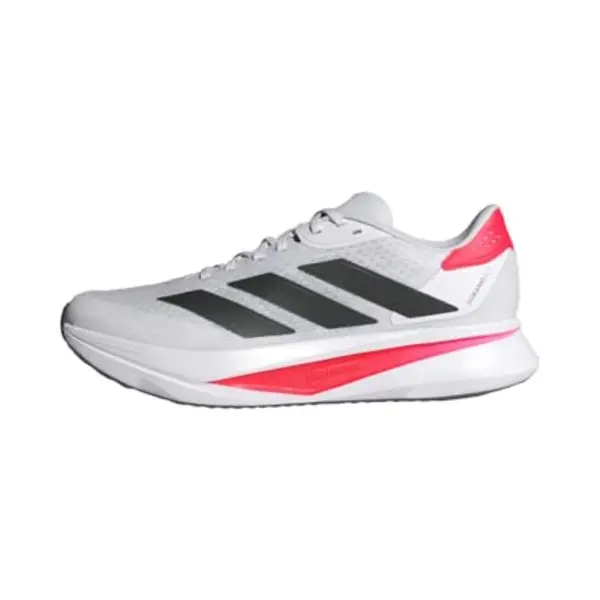 Adidas Men's Duramo Sl 2 Running Shoes, Cloud White/Core Black/Lucid Red, 4 Uk thumbnail