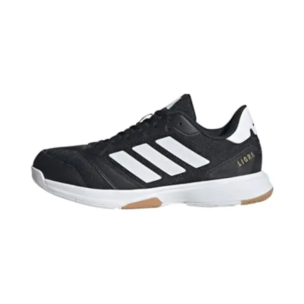 Adidas Men's Ligra 8 Mens Indoor Shoes, Core Black/Cloud White/Cloud White, 5.5 Uk thumbnail