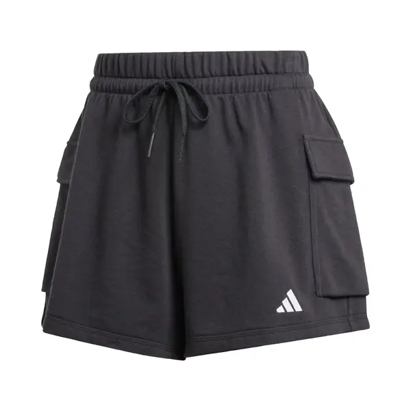 Adidas Sportswear Sportbroek 'Essentials' Zwart / Wit thumbnail