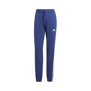 Adidas Sportswear Essentials 3-Stripes French Terry Cuffed Broek - Dames - Blauw