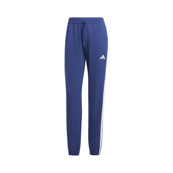 Adidas Sportswear Essentials 3-Stripes French Terry Cuffed Broek - Dames - Blauw thumbnail