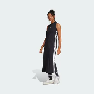 Adidas Sportswear Sportjurk 'Essentials' Zwart / Wit